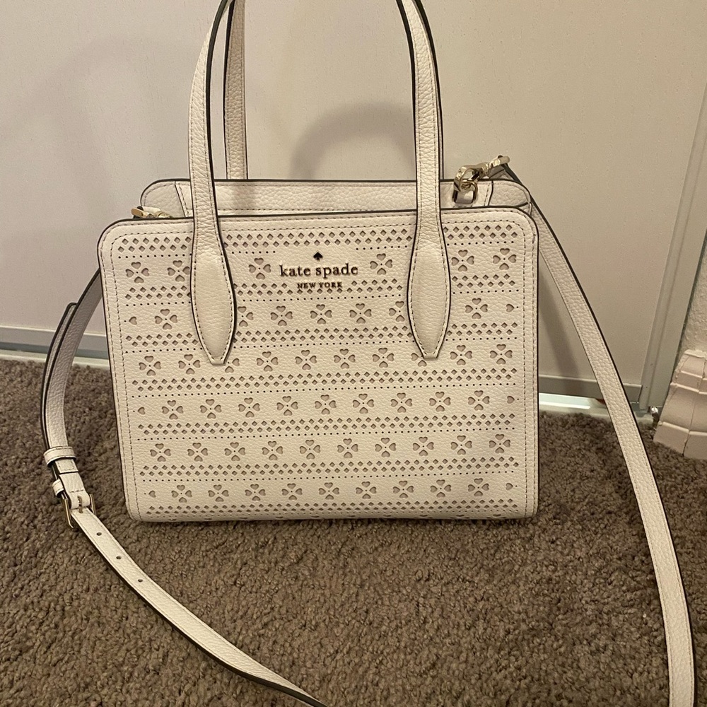 Kate Spade white purse